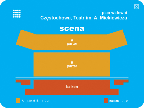 Plan widowni 
